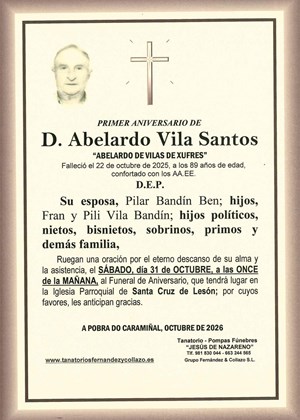 ANIVERSARIO_D. ABELARDO VILA SANTOS