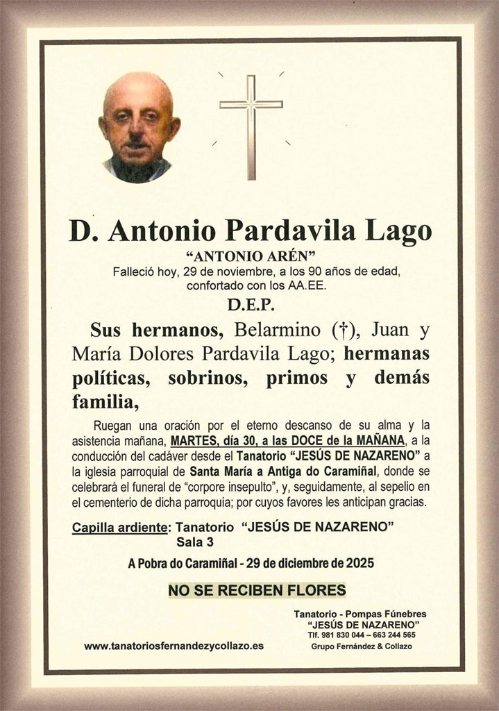 D. Antonio Pardavila Lago
