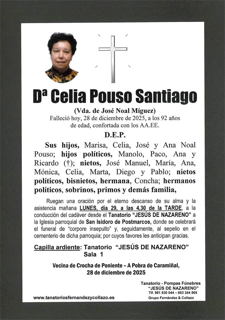 Dª Celia Pouso Santiago