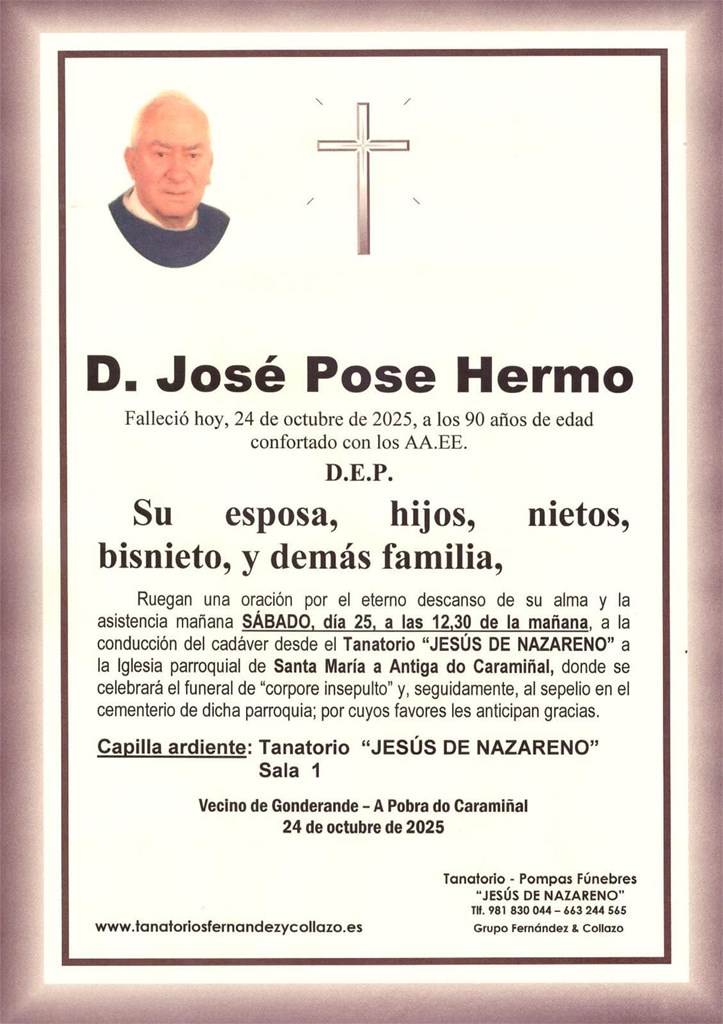D. José Pose Hermo