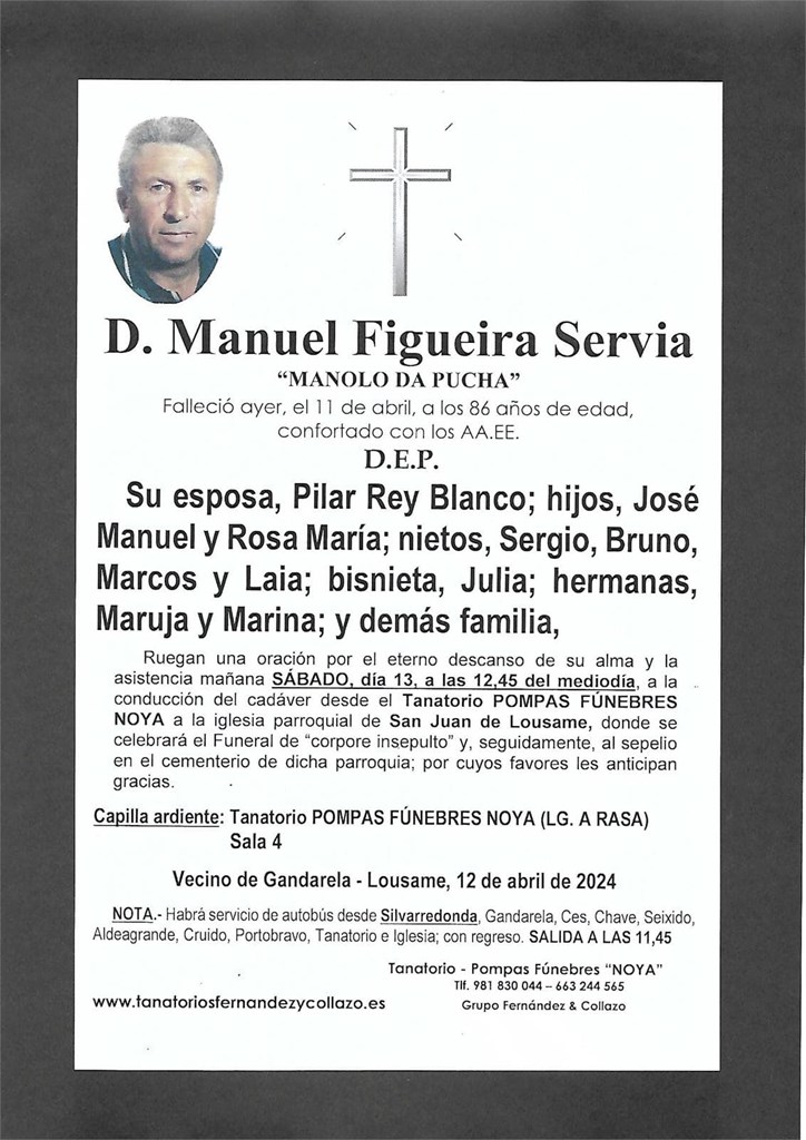D. Manuel Figueira Servia