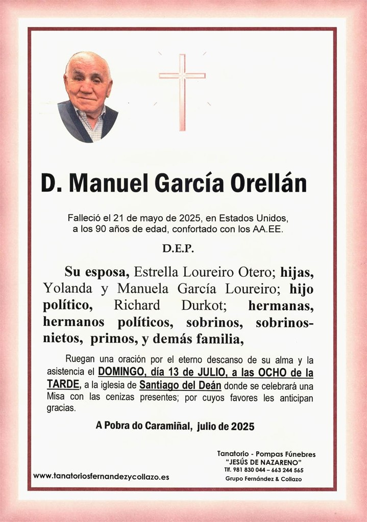 D. Manuel García Orellán