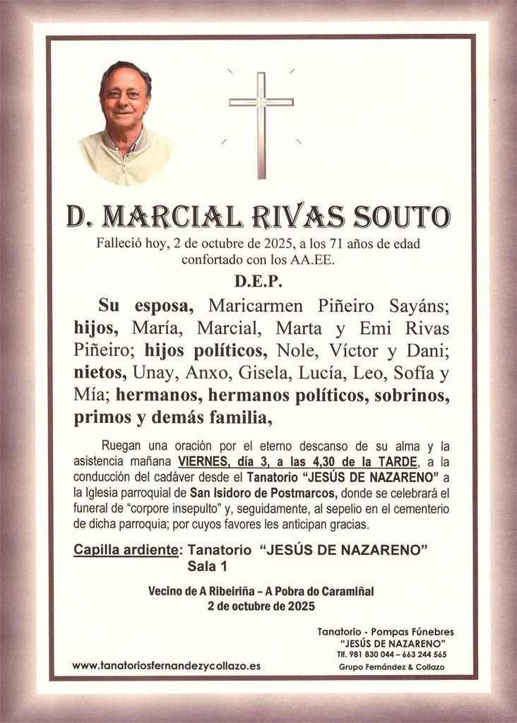 D. Marcial Rivas Souto