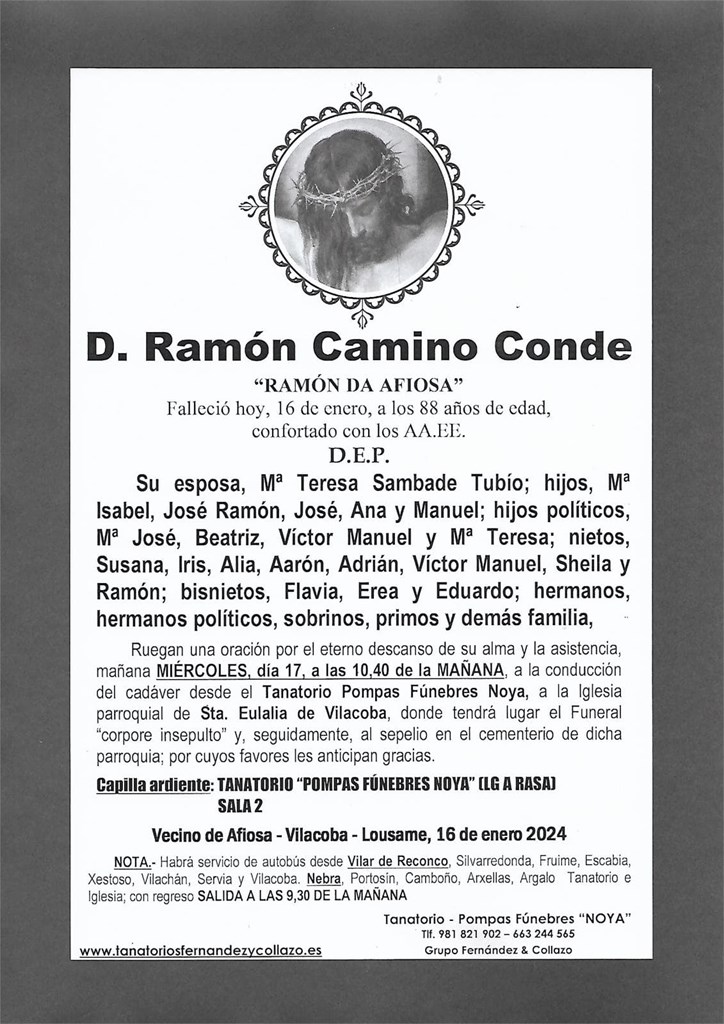 Foto principal D. Ramón Camino Conde